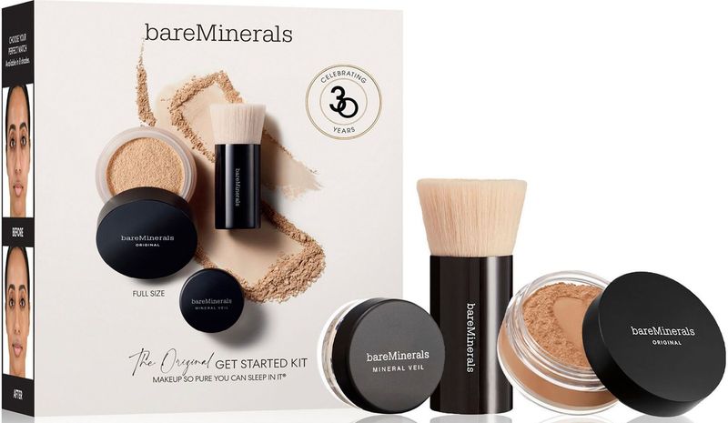 bareMinerals - The Original Get Started Kit - Gezichtsmake-up Set - Medium Tan - 1 st