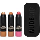 NUDESTIX - Roses N' Honey Nudes Kit - Highlightersticks - Reisformaten