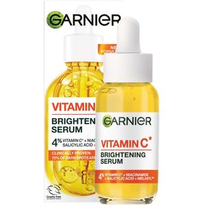 Garnier - Verhelderend en Antiouderdomsvlekkenserum - 30 ml - 3,5% Vitamine C - Niacinamide - Salicylzuur