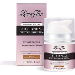 Loving Tan 2 Hour Express Face Tanning Serum Dark 30ml