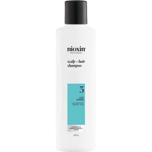 NIOXIN Scalp and Hair Thickening System 3 Shampoo for Coloured Dry and Damaged hair with Light Thinning 300ml