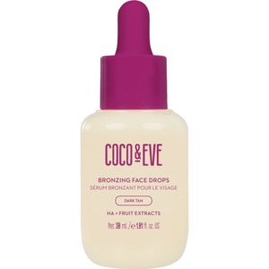 Coco & Eve - Bronzing Face Drops - Dark Tan - 30ml