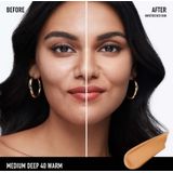 bareMinerals - BAREPRO® 24HR Wear Skin-Perfecting Matte Liquid Foundation - Medium Deep - 30 ml - SPF 20