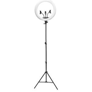 Rio RL18 Ringlamp - 18 Inch - USB Oplaadbaar - Verstelbaar Statief