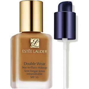 Estee Luader Double Wear Stay-in-Place Makeup With Makeup Pump Bundle (Various Shades) - 5W2 Rich Caramel