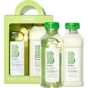 Briogeo Superfoods Apple Matcha and Kale Replenishing Shampoo and Conditioner Set