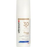 Ultrasun 30 SPF Getinte Gezichtscrème (50 ml)