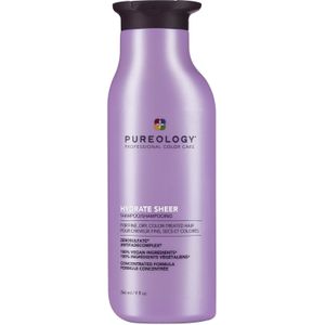 Pureology Sulfaatvrije Hydrate Sheer Shampoo voor een Milde Reiniging van Fijn en Droog haar 266ml