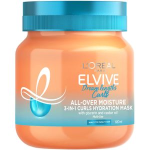 L'Oréal Paris Elvive Dream Lengths 3-in-1 Krullen Hydraterend Masker 200 ml