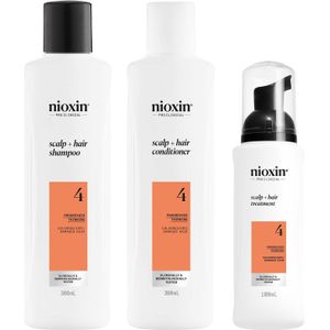 NIOXIN Scalp and Hair Thickening System 4 for Coloured Dry and Damaged Hair with Progressed Thinning Loyalty Kit