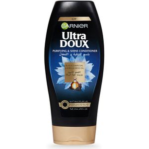 Garnier Ultra Doux Black Charcoal and Nigella Seed Oil Purifying and Shine Conditioner 400ml