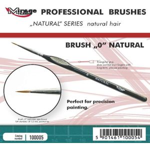 Pinsel - Natural - Size 0