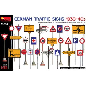 German Traffic Signs 1930-40s