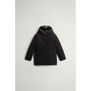 Woolrich Arctic Parka voor meisjes van Ramar Cloth Zwart Grootte 10