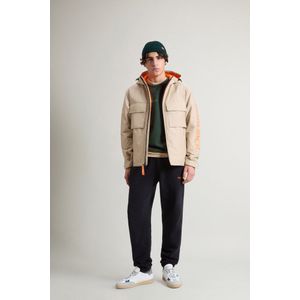 Woolrich City parka voor jongens van Ramar Cloth Beige Grootte 10