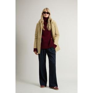 Woolrich dames Firth Parka van Tech Softshell Beige Grootte L