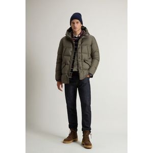 Woolrich heren Cloud-Parka van microvezel Groen Grootte L
