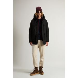 Woolrich heren Arctic Parka Evolution van Ramar Cloth Zwart Grootte 3XL