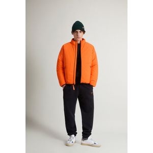 Woolrich Jack voor jongens van ripstop Oranje Grootte 10