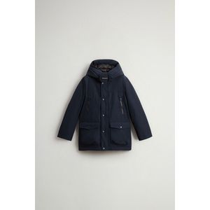 Woolrich Arctic Parka voor jongens van Ramar Cloth Blauw Grootte 10