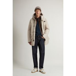 Woolrich heren Arctic Parka van Ramar Cloth Beige Grootte 3XL