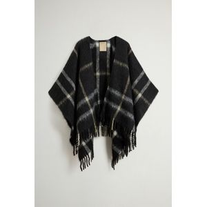 Woolrich - Mantel - Zwart - Alpaca-, Mohair- en Wolmix