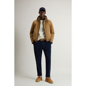 Woolrich heren Pacific-jack van Mountain Cloth Bruin Grootte L