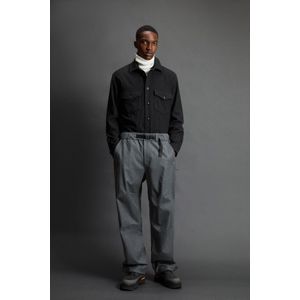 Woolrich heren Broek van drielaagse zuivere Italiaanse scheerwol by Todd Snyder Grey Grootte L