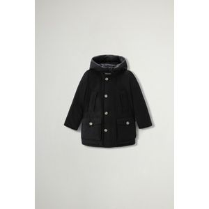 Woolrich Arctic Parka voor jongens in Ramar Cloth Zwart Grootte 10