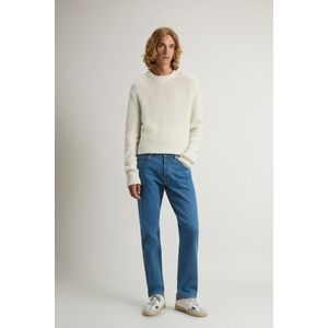 Woolrich heren Broek van elastisch denim Blauw Grootte 30