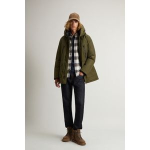 Woolrich heren Arctic Parka Evolution van Ramar Cloth Groen Grootte L