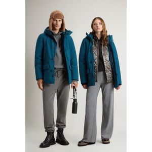 Woolrich unisex Cloud Arctic Parka met capuchon Blauw Grootte L