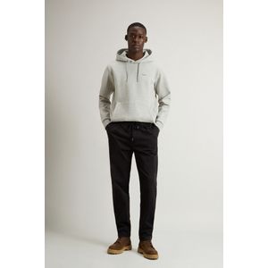 Woolrich heren Milton-broek van keperstof van stretchkatoen Zwart Grootte 3XL