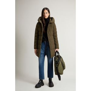 Woolrich dames Dikke Prescott Parka van Urban Touch Groen Grootte L