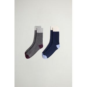 Woolrich heren Sokken van wol- en kasjmiermix Blauw Grootte ONE