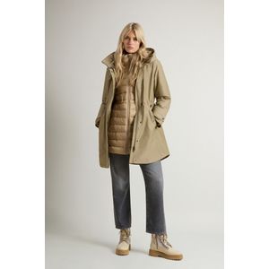 Woolrich dames 3-in-1-Parka van Ramar Cloth Beige Grootte XXS
