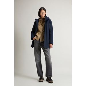 Woolrich dames Firth Parka van Tech Softshell Blauw Grootte L
