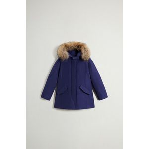 Woolrich Arctic Parka voor meisjes met afneembare rand van namaakbont Lila Grootte 10