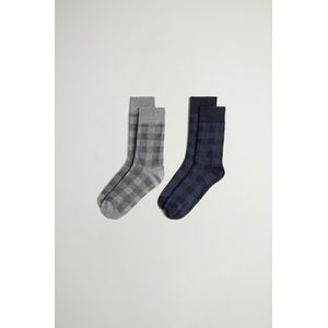 Woolrich heren Sokken van katoenmix Blauw Grootte ONE