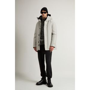 Woolrich heren Waterdichte Parka van gerecyclede dubbellaagse GORE-TEX-stof Grey Grootte 3XL