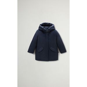 Woolrich Arctic Parka voor meisjes in Ramar Cloth Blauw Grootte 10