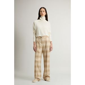 Woolrich dames Broek van Italiaanse wolmix Beige Grootte 26