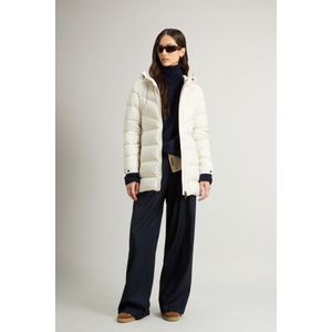 Woolrich dames Shirley-donsjack van microvezel Wit Grootte S