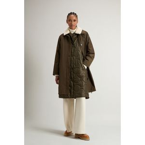 Woolrich dames 3-in-1-jas van Ramar Cloth Groen Grootte L
