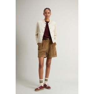 Woolrich dames Hybride bomber van nylon Wit Grootte S