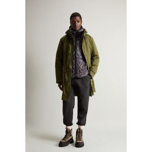 Woolrich Heren 3-in-1-Parka van Mountain Cloth met binnenjas met camouflagepatroon Groen Grootte XXL