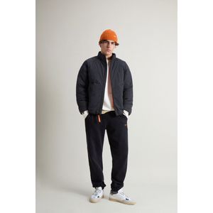 Woolrich Jack voor jongens van ripstop Zwart Grootte 10