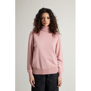 Woolrich dames Coltrui van zuiver kasjmier Roze Grootte L