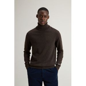 Woolrich heren Coltrui van zuivere lamswol Bruin Grootte 3XL