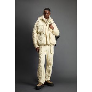 Woolrich heren Jack van elastisch katoen by Todd Snyder Wit Grootte S